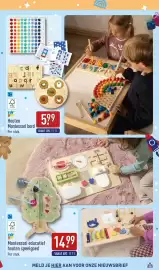 ALDI folder | Speelgoed Pagina 7: 3+ W FSC www.fic.org ΤΟΥ Lino Houten Montessori bord Per stuk. 599 VANAF WO. 11.11. 2+ 12