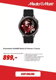 Media Markt gazetka Strona 6: Smartwatch Huawei Watch Gt Runner 2 czarny €899,00