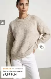 Sinsay gazetka tydzień 42 Strona 17: Sweter z domieszką wełny €69,99