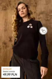 Sinsay gazetka tydzień 42 Strona 21: Sweter oversize €49,99