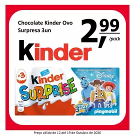 Folheto Mota Reis Página 3: Chocolate Kinder Ovo Surpresa 3un €2,99