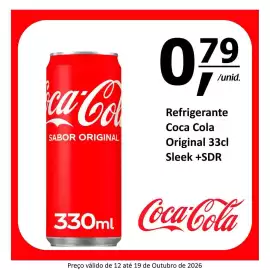 Folheto Mota Reis Página 7: ca-Col SABOR ORIGINAL 079 /unid. Refrigerante Coca Cola Original 33cl Sleek +SDR 330ml Coca-Cola