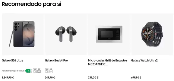 Folheto Samsung Página 1