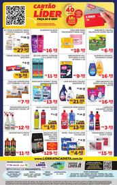 Encarte Lider Atacadista Página 4: Percarbonato de sódio calisul €16,98, Amaciante downy concentrado €13,98