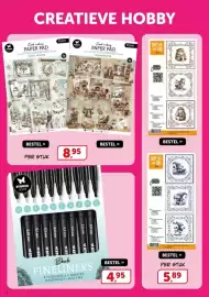 Boekenvoordeel folder Pagina 8: Studio Calico Card making PAPER PAD €8,95, Studio Light Black Fineliners €4,95