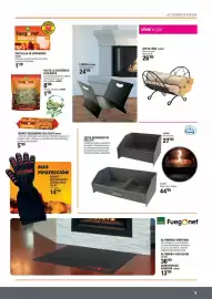 Folleto Ferrcash Página 9: Cesta leña 134567 €26,95, Leñero 148185 €24,95