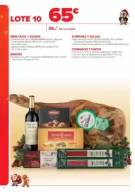 Folleto Carrefour Página 12: Embutidos y quesos/ bebidas/ turrones y dulces €65,00