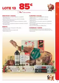 Folleto Carrefour Página 15: Embutidos y quesos/ bebidas/ turrones y dulces/ conservas y varios €85,00