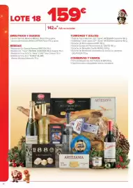 Folleto Carrefour Página 20: Embutidos y quesos/ bebidas/ turrones y dulces/ conservas y varios €159,00