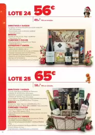 Folleto Carrefour Página 24: Embutidos y quesos bebidas turrones y dulces conservas €56,00