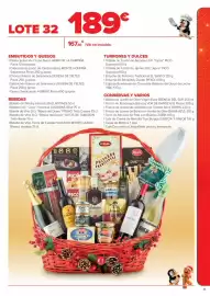Folleto Carrefour Página 31: Embutidos y quesos bebidas turrones y dulces conservas €189,00
