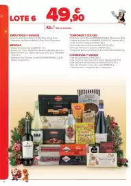Folleto Carrefour Página 8: Embutidos y quesos/ bebidas/ turrones y dulces/ conservas y varios €49,90