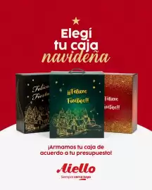 Catálogo Supermercados Aiello Página 1: Elegí tu caja navideña Felice Fiesta ¡¡Felices * Fiestas!! Felices iestas!! ¡Armamos