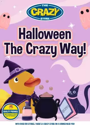The Crazy Store (valid until 31-10)