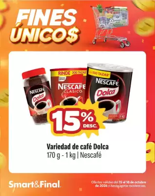 Smart & Final (válido hasta 18-10)