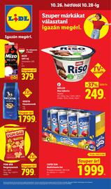 Lidl akciós újság hét 43 Oldal 76: Capri Sun multivitamin ital €1.999,00, Pom-bar burgonyasnack €799,00