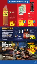 Lidl akciós újság hét 43 Oldal 15: Xixo jegesta €329,00, Solevita bio gyömbér shot €299,00