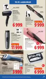 Lidl akciós újság hét 43 Oldal 39: Remington kerámia hajvasaló s530 €6.999,00, Sanitas manikür-pedikür készlet €6.999,00