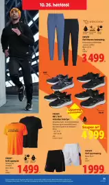Lidl akciós újság hét 43 Oldal 55: Crivit férfi sportnadrág €19.999,00, Crivit férfi sportpóló €1.499,00