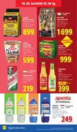 Lidl akciós újság hét 43 Oldal 68: Nissin smack €899,00, Nissin cup noodles €599,00