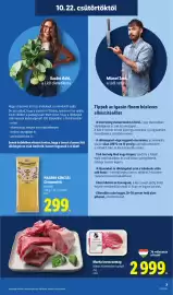 Lidl akciós újság hét 43 Oldal 7: Marha levescsomag €2.999,00, Hazánk kincsei cérnametélt €299,00