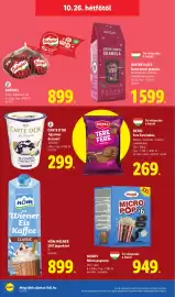 Lidl akciós újság hét 43 Oldal 70: Mogyi micro popcorn €949,00, Detki tere fere keksz €269,00