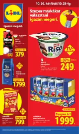 Lidl akciós újság hét 43 Oldal 76: Capri Sun multivitamin ital €1.999,00, Pom-bar burgonyasnack €799,00