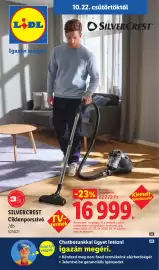 Lidl akciós újság hét 43 Oldal 1: LiDL 10.22. csütörtöktől OSILVER CREST Igazán megéri. WARRANTY 3 GARANCIA ZÁRUKA GARANTIE