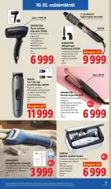 Lidl akciós újság hét 43 Oldal 11: Remington kerámia hajvasaló s530 €6.999,00, Sanitas manikür-pedikür készlet €6.999,00