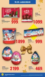 Lidl akciós újság Oldal 12: KITKAT Csokifigurák €1.099,00, KITKAT €999,00