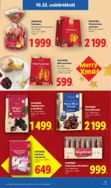 Lidl akciós újság Oldal 3: Favorina Gluténmentes panettone €2.199,00, FAVORINA Panettone €1.999,00