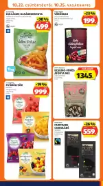 ALDI akciós újság hét 43 Oldal 15: All Seasons hullámos hasábburgonya €499,00, King's crown vörösbab €199,00