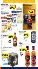 ALDI akciós újság hét 43 Oldal 26: Alpro növényi ital €899,00, Hofbräu lager €279,00