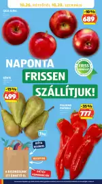 ALDI akciós újság hét 43 Oldal 30: Palermo paprika €777,00