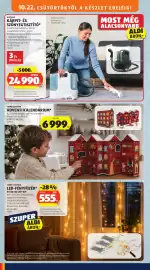 ALDI akciós újság hét 43 Oldal 42: Ambiano kárpit- és szőnyegtisztító €24.990,00, Home Creation adventi kalendárium €6.999,00