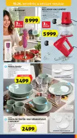ALDI akciós újság hét 43 Oldal 45: Ambiano botmixer €8.999,00, Crofton porcelántál €3.499,00