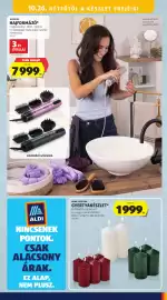 ALDI akciós újság hét 43 Oldal 47: Home Creation gyertyakészlet €1.999,00