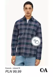 C&A gazetka tydzień 42 Strona 2: Koszula relaxed fit C & A €99,99