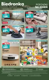 Biedronka gazetka Strona 6: Parownica do ubrań MPM MZP-04 €69,90, Golarka do ubrań LintXPert akumulatorowa LAFE €39,99