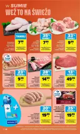 Carrefour gazetka tydzień 43 Strona 10: Boczek wieprzowy bez kości €14,99, Udziec wołowy* €49,99