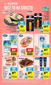 Carrefour gazetka tydzień 43 Strona 11: Śledzik na raz Lisner, Halibut wędzony €8,99