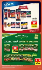 Carrefour gazetka tydzień 43 Strona 15: Szynka, schab, kiełbasa krakowska, Krakus Selection Kiełbasa z Szynki