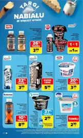 Carrefour gazetka tydzień 43 Strona 22: Mleko UHT Protein+ Łaciate €5,99, Jogurt YOPRO €2,99