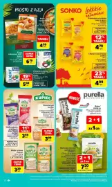 Carrefour gazetka tydzień 43 Strona 32: Wafle ryżowe Kupiec €3,29, Baton Purella €1,00