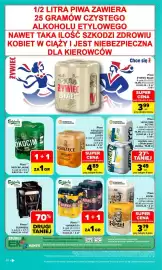 Carrefour gazetka tydzień 43 Strona 48: Piwo Harnaś 8% €1,00, Piwo LECH FREE ACTIVE €3,49