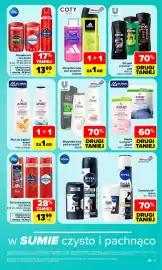 Carrefour gazetka tydzień 43 Strona 51: Żele pod prysznic Adidas Spark Up €1,00, Wszystkie żele pod prysznic Dove