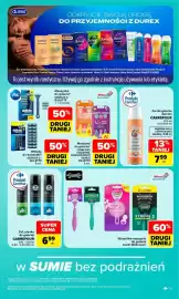 Carrefour gazetka tydzień 43 Strona 53: Żel do golenia damski Carrefour €7,99, Wilkinson Sword Maszynki do golenia