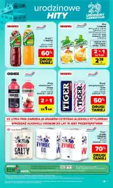 Carrefour gazetka tydzień 43 Strona 7: Mus Tymbark €2,38, Napój energetyzujący TIGER €1,00