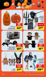 Carrefour gazetka Strona 10: Czaszka tarantula zdalnie sterowana €69,99, Dynia świecąca €44,99