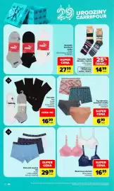 Carrefour gazetka Strona 12: Skarpety TEX €16,99, Biustonosz damski €16,99